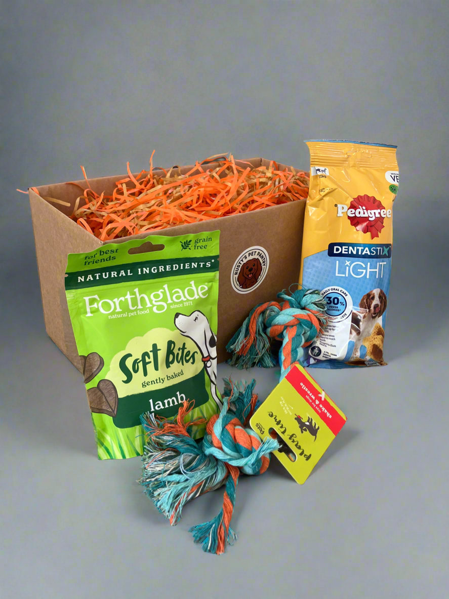 Tough pup box
